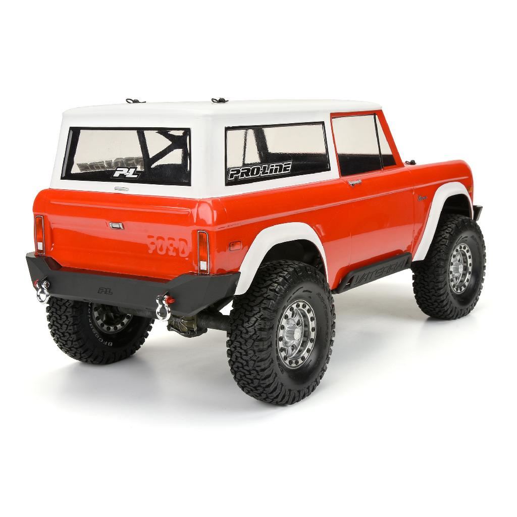 Proline 1/10 1973 Ford Bronco Clear Body 12In (305mm) Wheelbase Crawl
