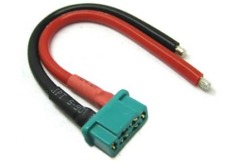 Etronix Male MPx With 10cm 14Awg Silicone Wire