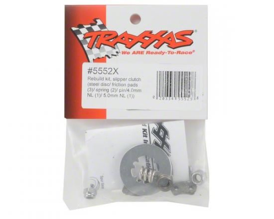 TRAXXAS Rebuild kit, slipper clutch (steel disc/ friction pads (3)/