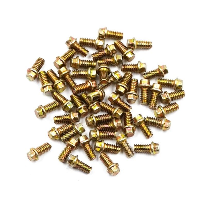 Yeah Racing Steel Hexagon Head Bolts Beadlock Rim Screw M2 X 4mm 50pcs