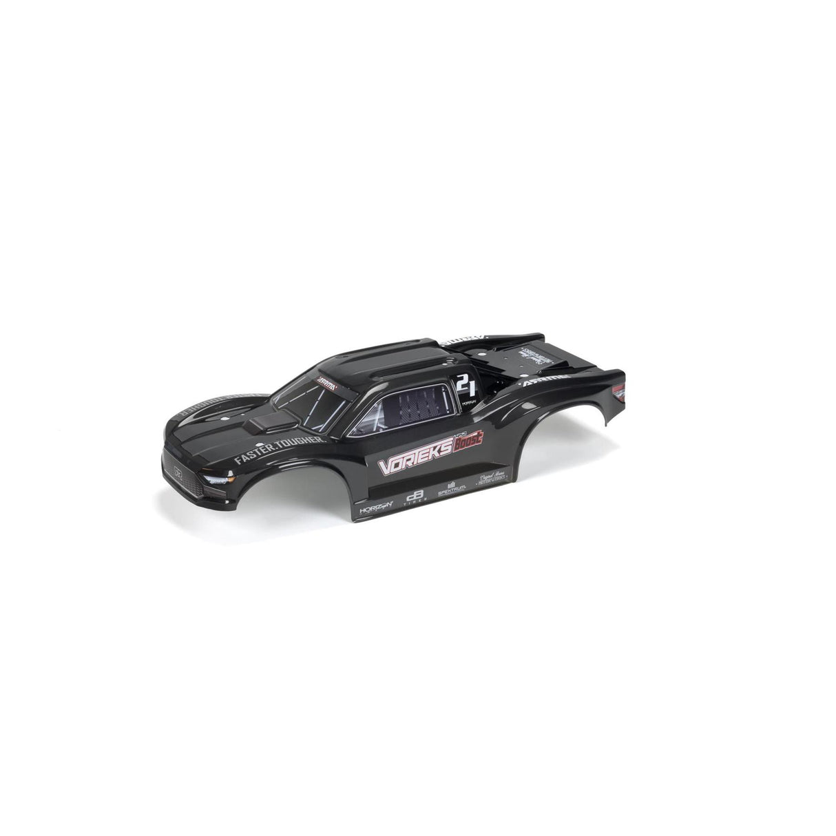 Arrma 1/10 VORTEKS 4X2 Painted Decaled Trimmed Body Gunmetal
