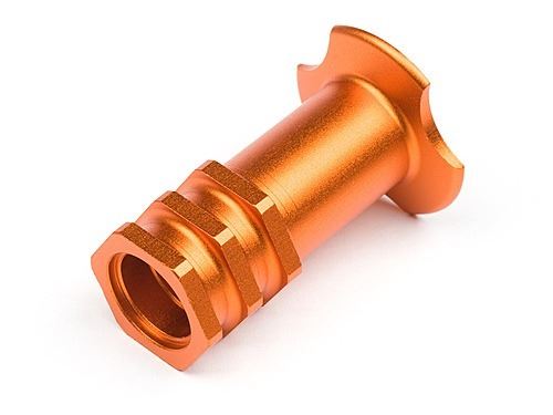 HPI Aluminum Ball Diff Hub (Right/Foam Tire/Orange)