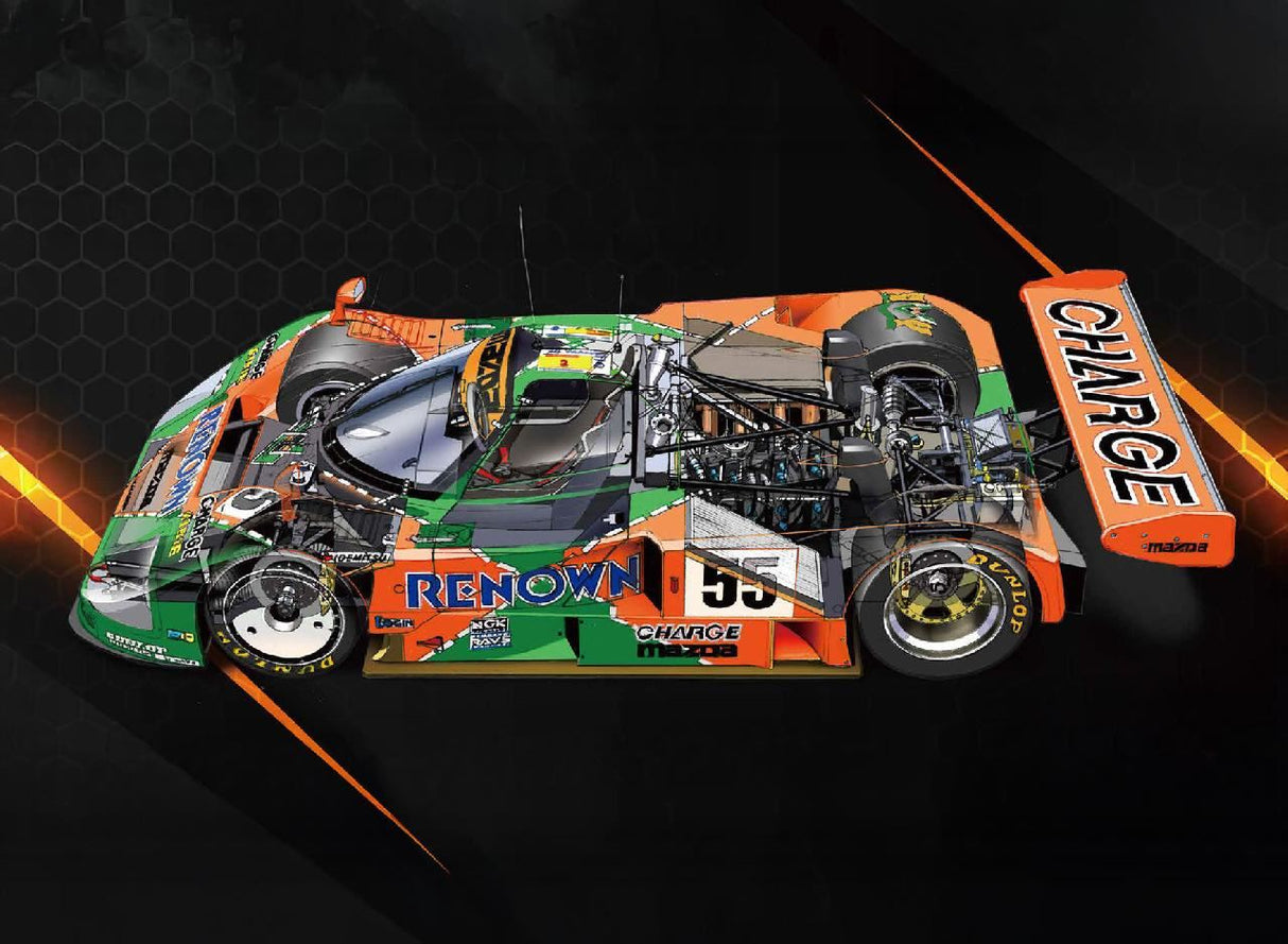 Beemax/Nunu 1/12 Mazda 787B 1991 24 Hours Of Le Mans Winner