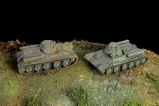 Italeri T34/76 M42(2 Fast Assembly Models)