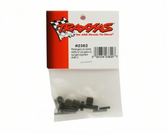 TRAXXAS Planet gears (4)/ planet shafts (4)/ sun gears (2)/sun gear