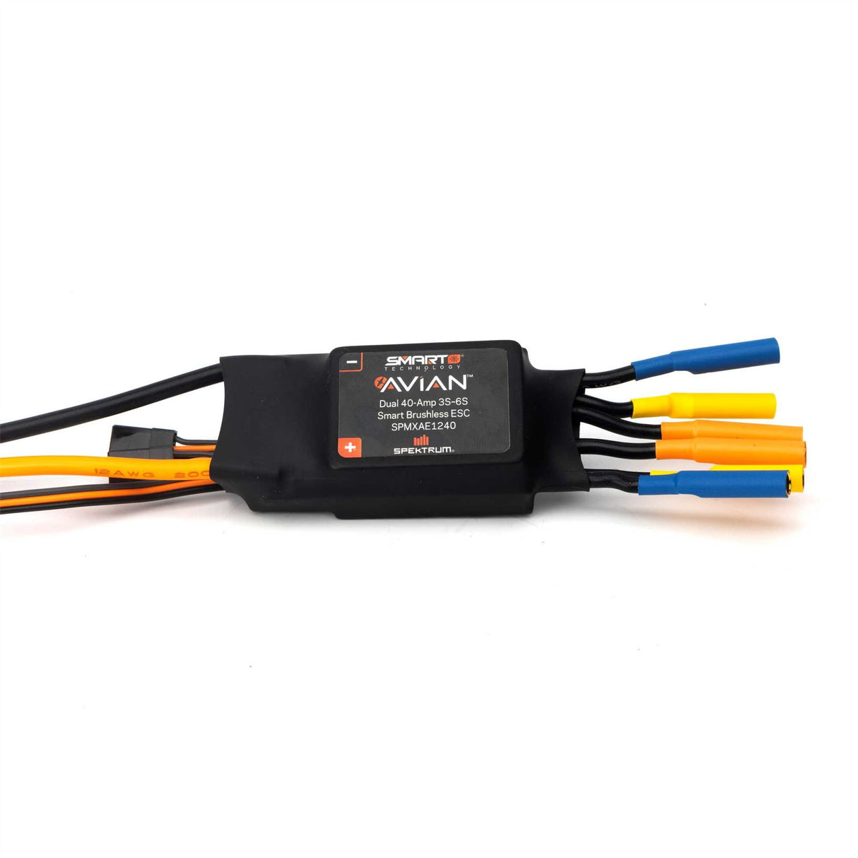Spektrum Avian Dual 40 Amp Brushless Smart ESC, 3S - 6S