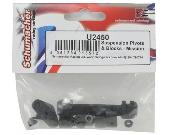 Schumacher Suspension Pivots & Blocks - Mission