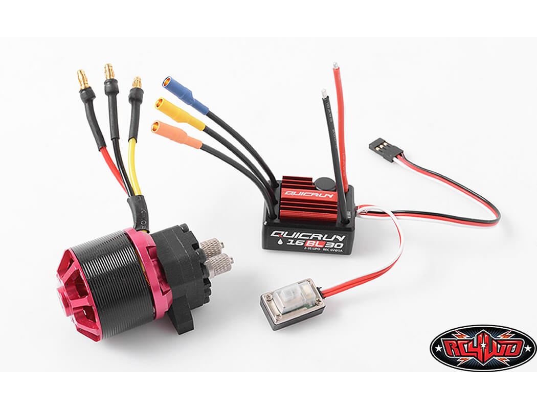 RC4WD MINI HYDRAULIC OIL PUMP WITH BRUSHLESS 40A MOTOR/ESC