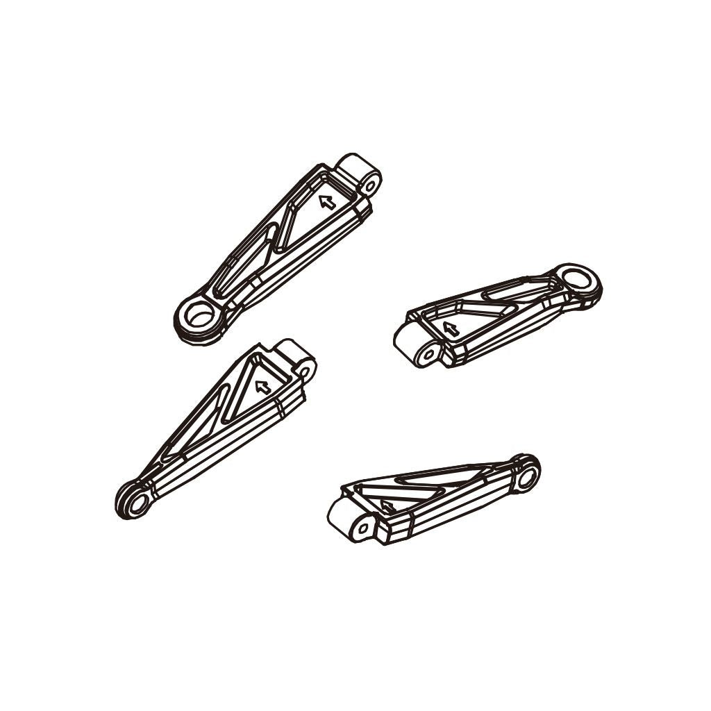 Pd Racing Fr.Upper Arm_L/R 1Pcs
Rr.Upper Arm_L/R 1Pcs