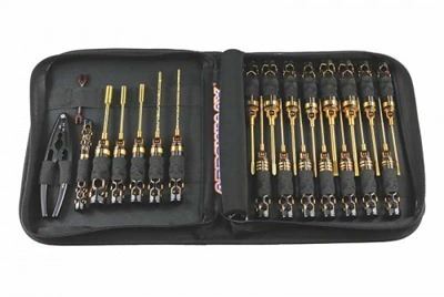 Arrowmax Toolset 23pcs + Tool Bag Blk Golden (AM199442)