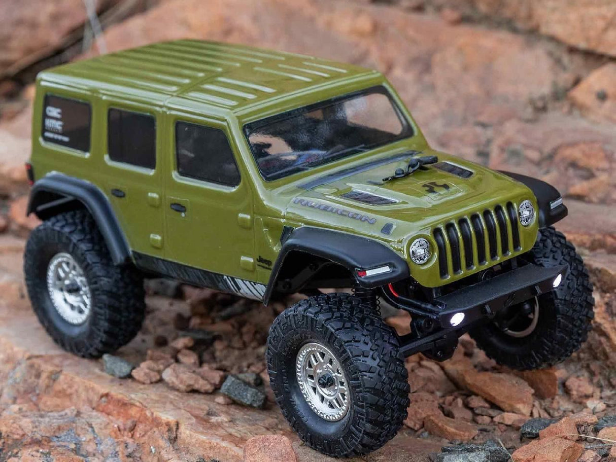 Axial SCX24 Jeep Wrangler JLU RTR, Green