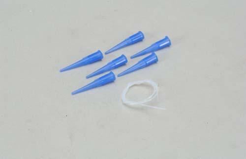 Deluxe Materials Micro Tips (Pack of 6) and Teflon Tube