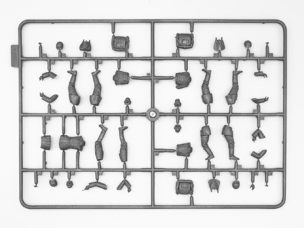 Icm 'Miracle On The Marne' Wwi British, French & German Infantry Figure Set