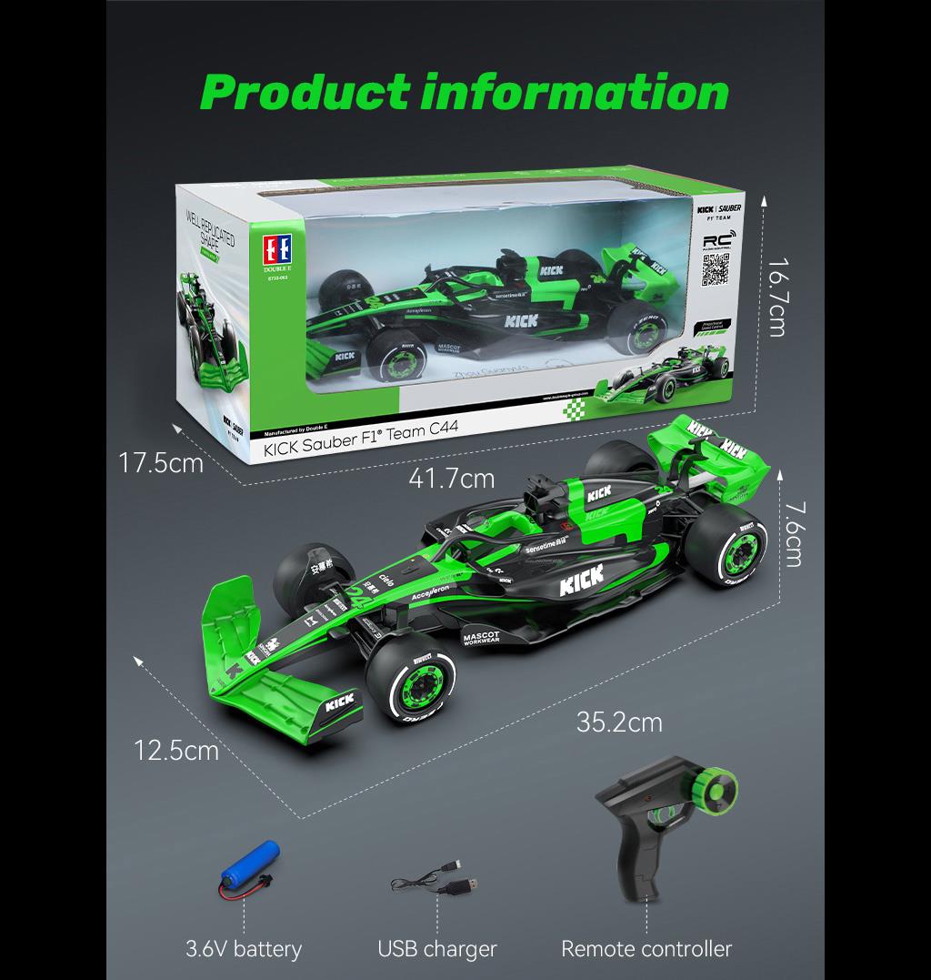 Doubleeagle 1/16 Kick Sauber F1 Team C44