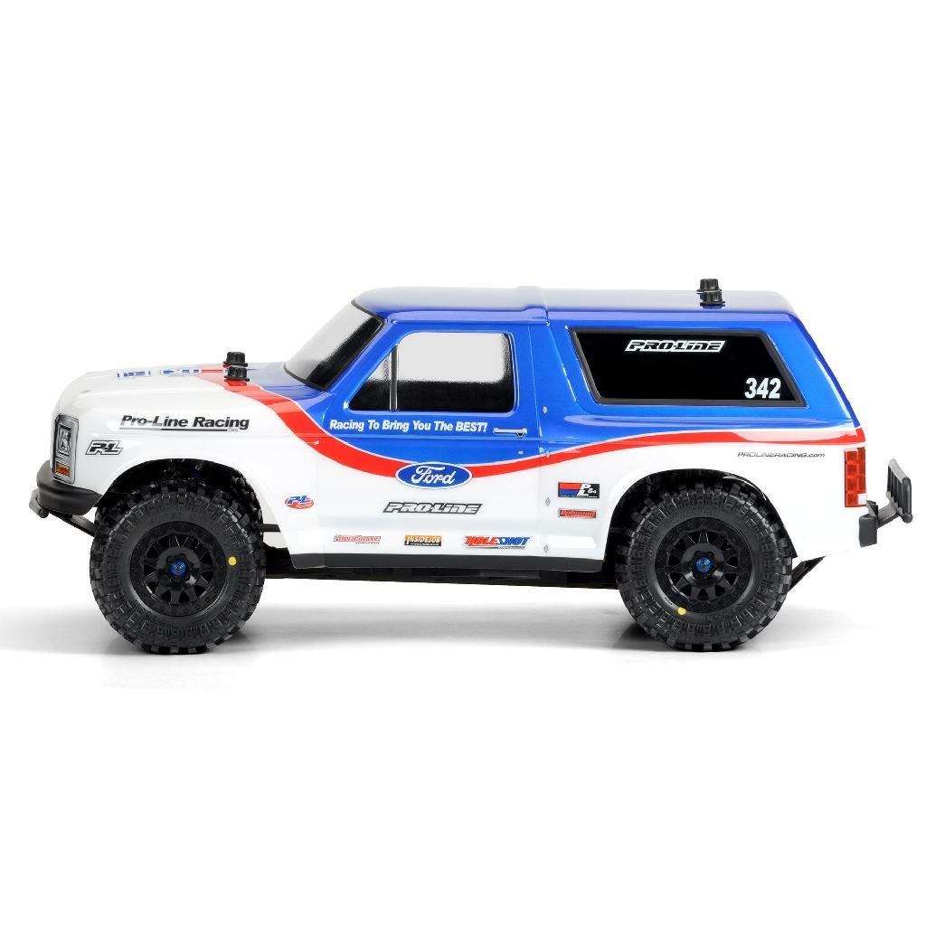 Proline 1/10 1981 Ford Bronco Clear Body: Short Course
