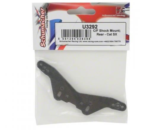 Schumacher CF Shock Mount; Rear - Cat SX