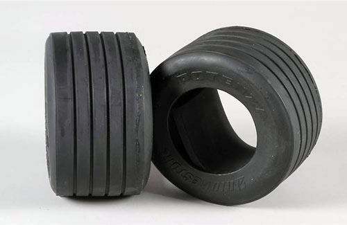 FG Modellsport F1 Black Power C Rr Tyres Ins (Pk2)