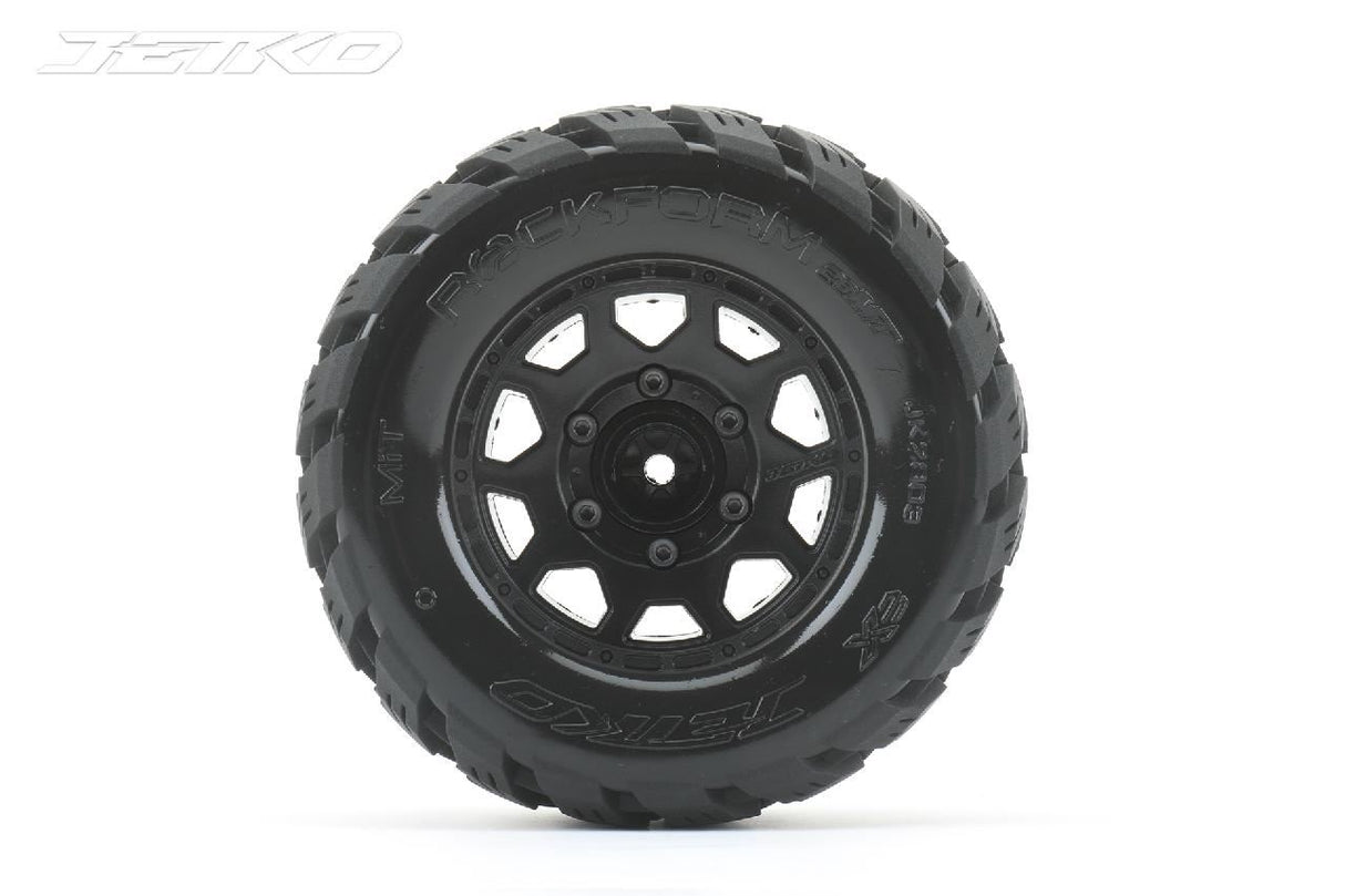 Jetko Ex Tyre Mt Rockform Black Wheel 2.8In Hex 12-14-17Mm (2)