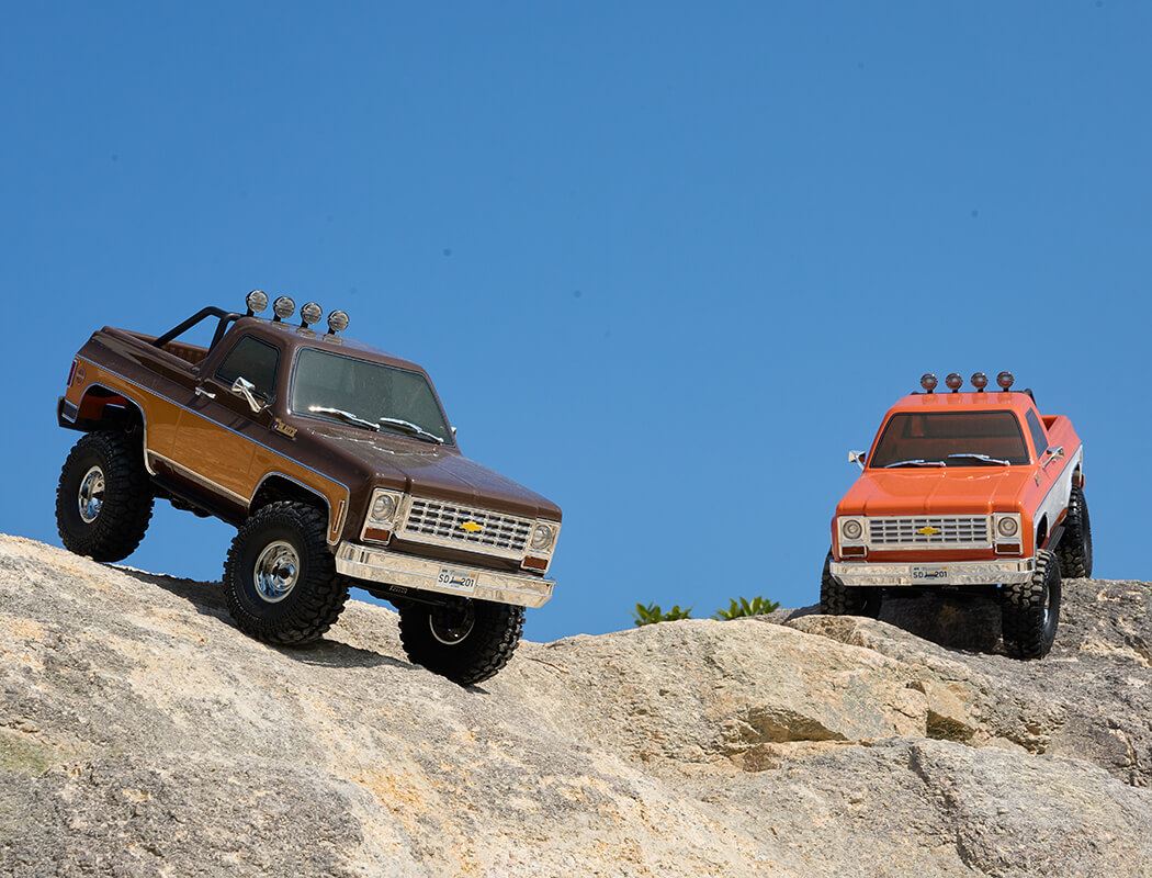 FMS FCX10 1 10 CHEVROLET K5 BLAZER RS ORANGE