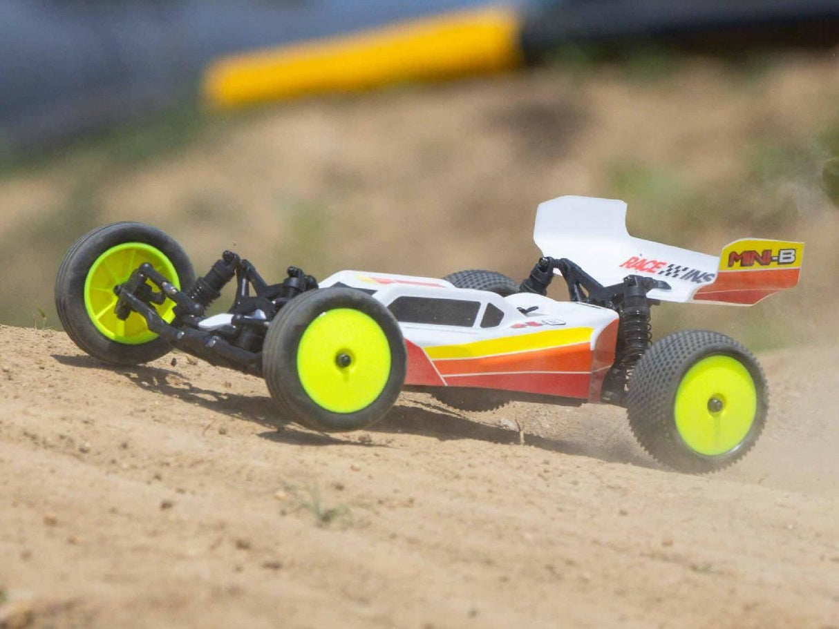 Losi 1/16 Mini-B 2WD Buggy Brushless RTR, Red