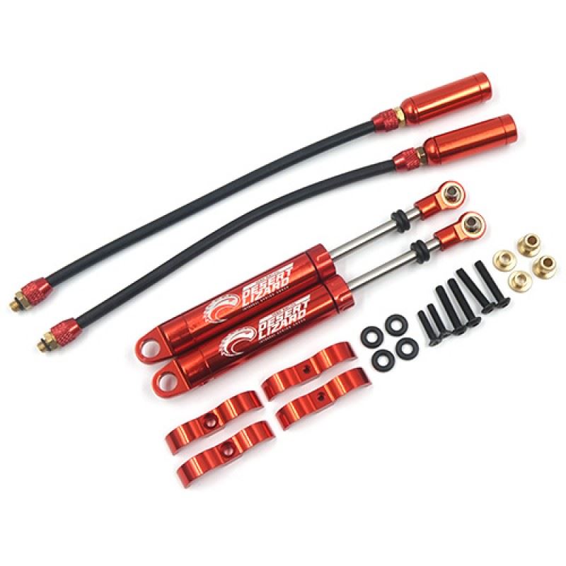 Yeah Racing 110mm Desert Lizard Piggyback Internal Spring Damper Red