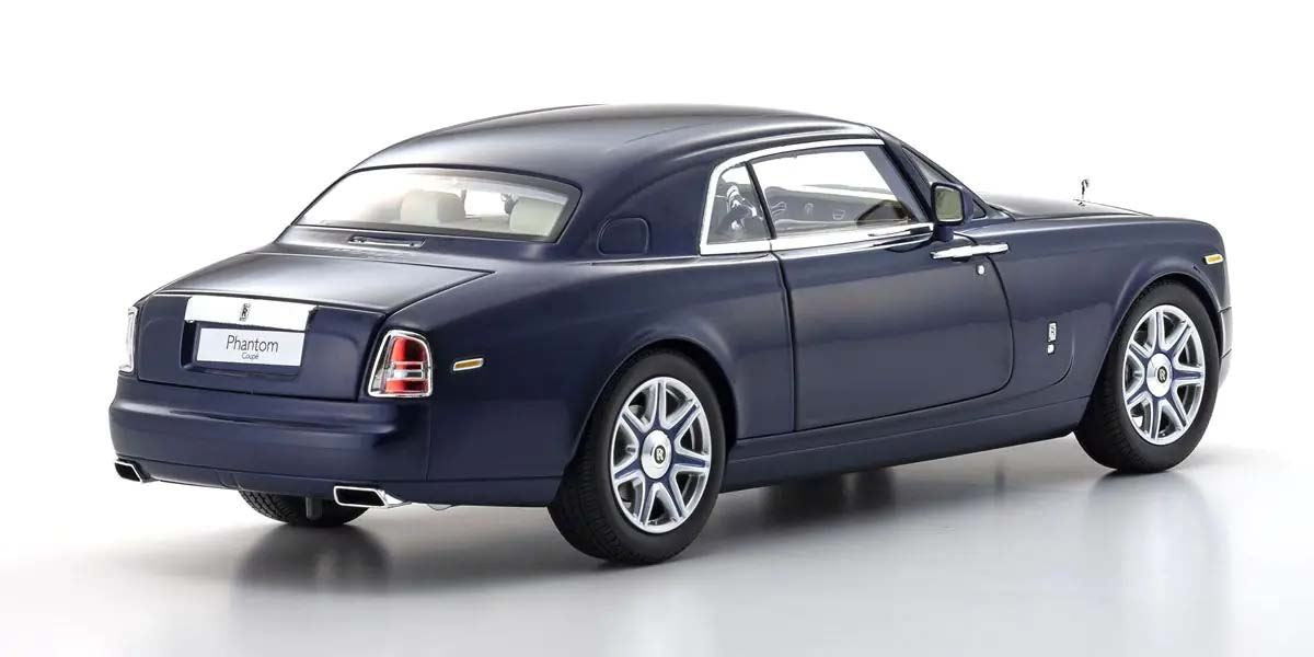 Kyosho 1:18 Rolls-Royce Phantom Coup? 2008 Blue Metallic