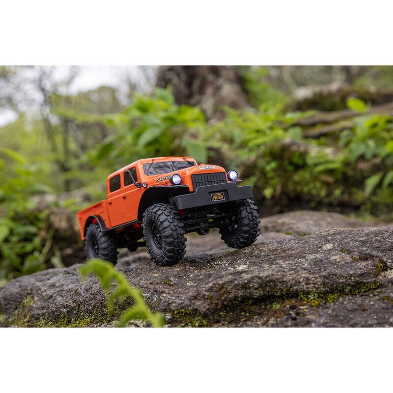 Axial 1/24 SCX24 Dodge Power Wagon 4WD Rock Crawler Brushed RTR, O