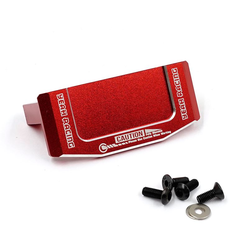 Yeah Racing Aluminum Servo Mount For Tamiya TT01 TT01E TT01D Red