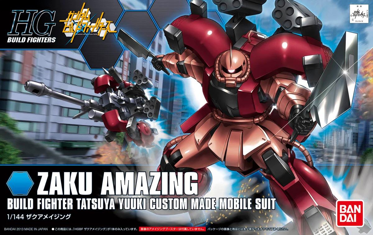 Bandai Hobby Hgbf 1/144 Zaku Amazing