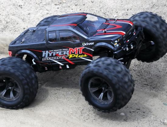HOBAO HYPER MT PLUS ELECTRIC MONSTER TRUCK 80% ROLLING CHASSIS
