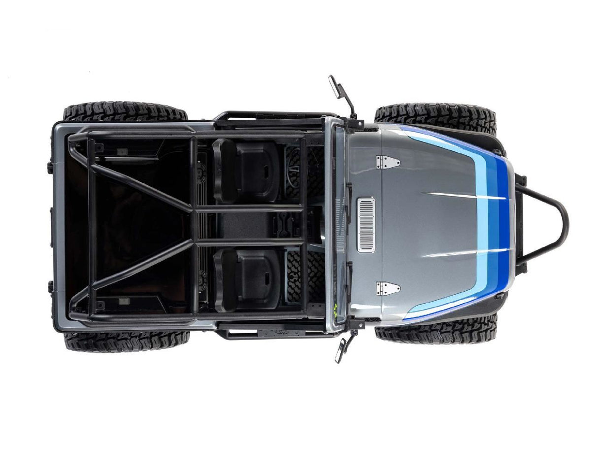 Axial 1/10 SCX10 III Jeep CJ-7 4WD Brushed RTR, Grey