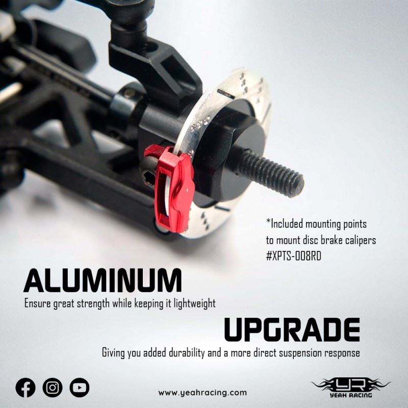 Yeah Racing Aluminum 7075 Rear Upright For Xpress Xm1 Xm1S Am1 Am1S Fm1S