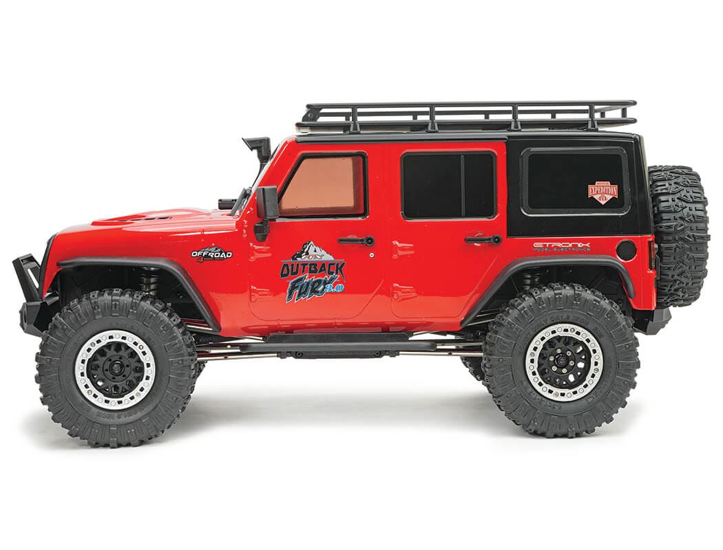 Ftx Outback Fury 3.0 4X4 Rtr Trail Crawler - Red