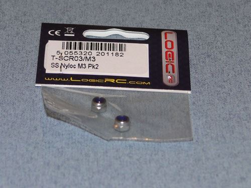 RACTIVE SS Nyloc M3 Pk8