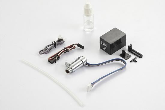 KILLERBODY SMOKY EXHAUST PIPE W/LED UNIT SET FOR 1/10 RC CAR