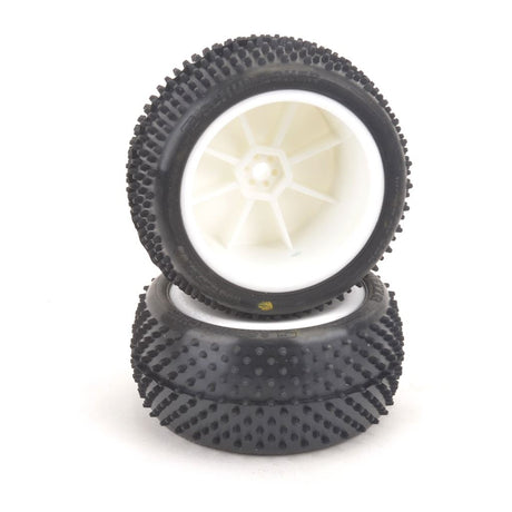 Mezzo Tyre Rear - Yellow - Pre-Glued - pr