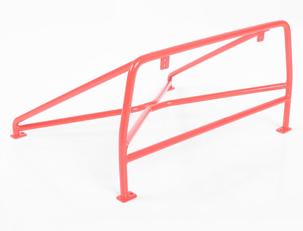RC4WD ROLL BAR RACK W/SPARE MOUNT FOR RC4WD CHEVY BLAZER BODY (RED)