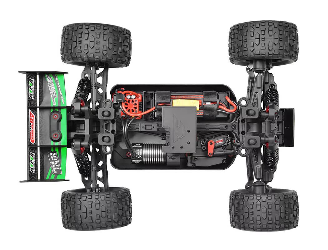 Corally Punisher 4 Brushless 4S Basher Truck Rtr - Green