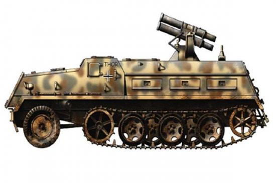 Italeri 1/35 15Cm Panzerwerfer 42
