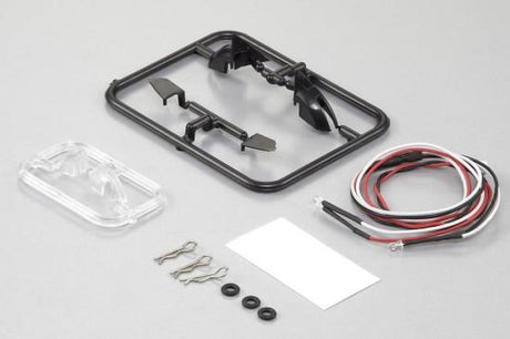 KILLERBODY WING MIRROR "D" W/LED UNIT SET 1/10 TOURING CA