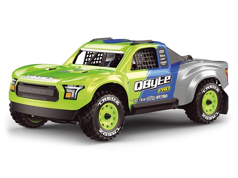 Qbyte Sc Pro 1/12Th Sc Truck - Fluoro Green