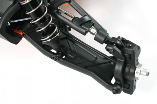 HOBAO HYPER CAGE TRUGGY BLACK NITRO RTR w/MAC28 6P ENGINE