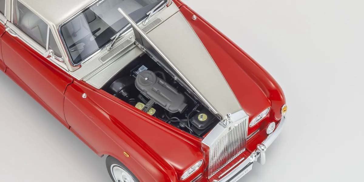 Kyosho 1:18 Rolls-Royce Phantom Vi Ewb 1968 Red-Light Beige