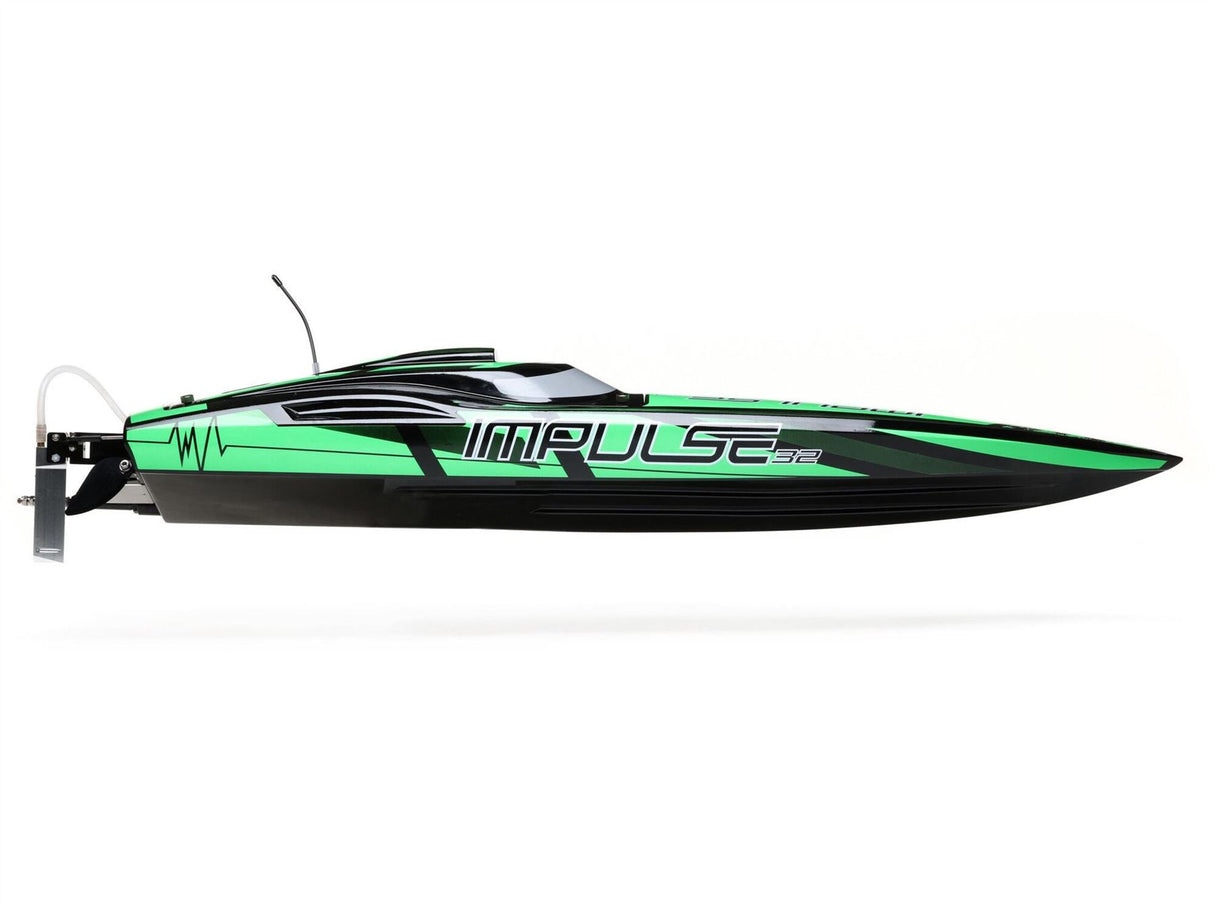 ProBoat Impulse 32 Brushless Deep-V RTR w/Smart, Black/Green