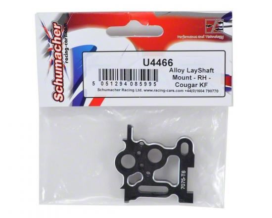 Schumacher Alloy LayShaft Mount - RH - Cougar KF