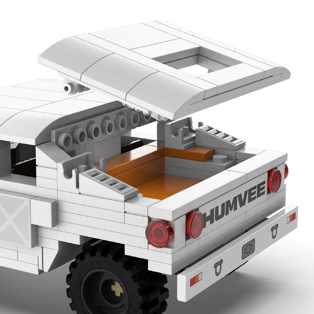 Cada 1:24 Humvee Off- Road Truck - 328Pcs