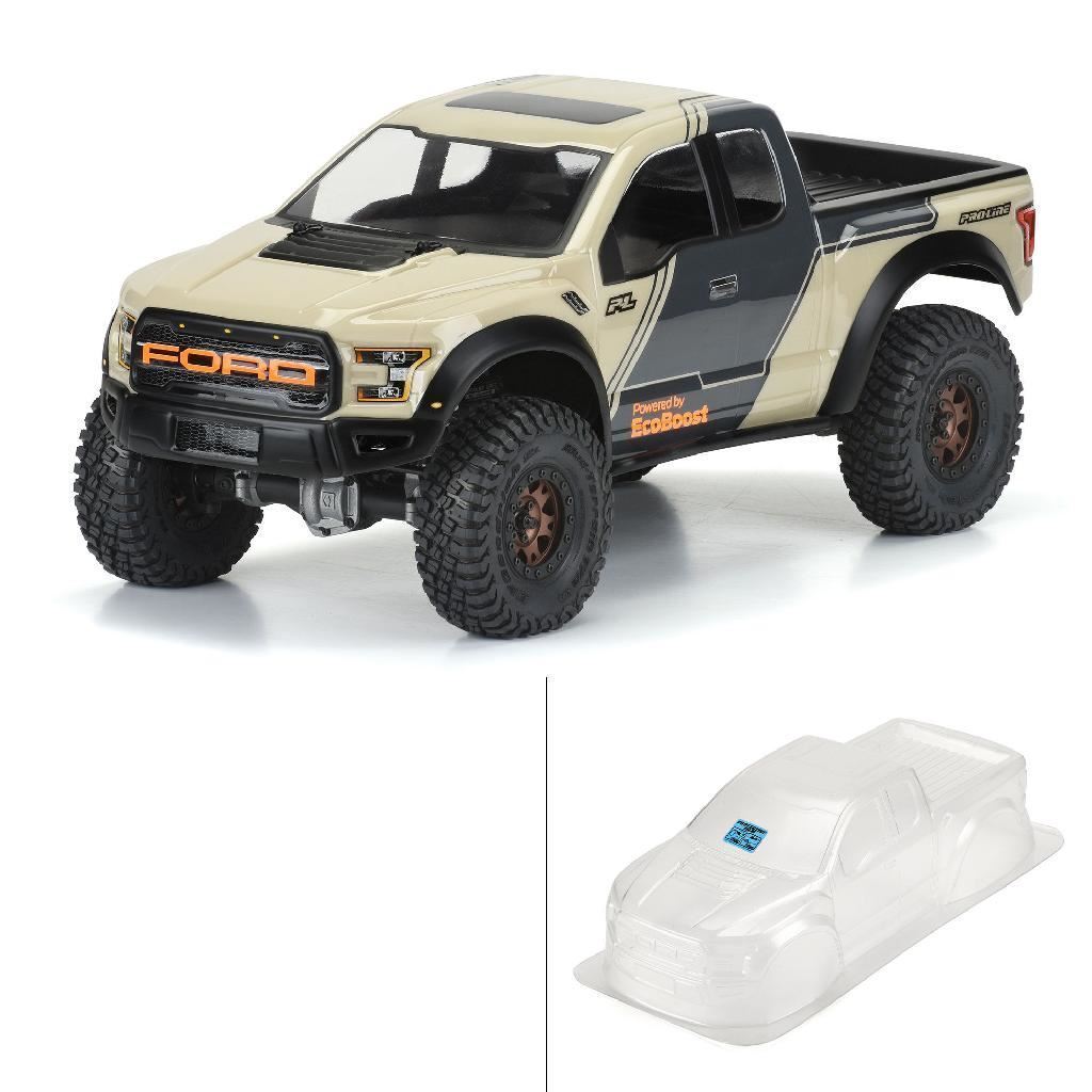 Proline 1/10 2017 Ford F-150 Raptor Clear Body 12.3In (313mm) Wb Crwl