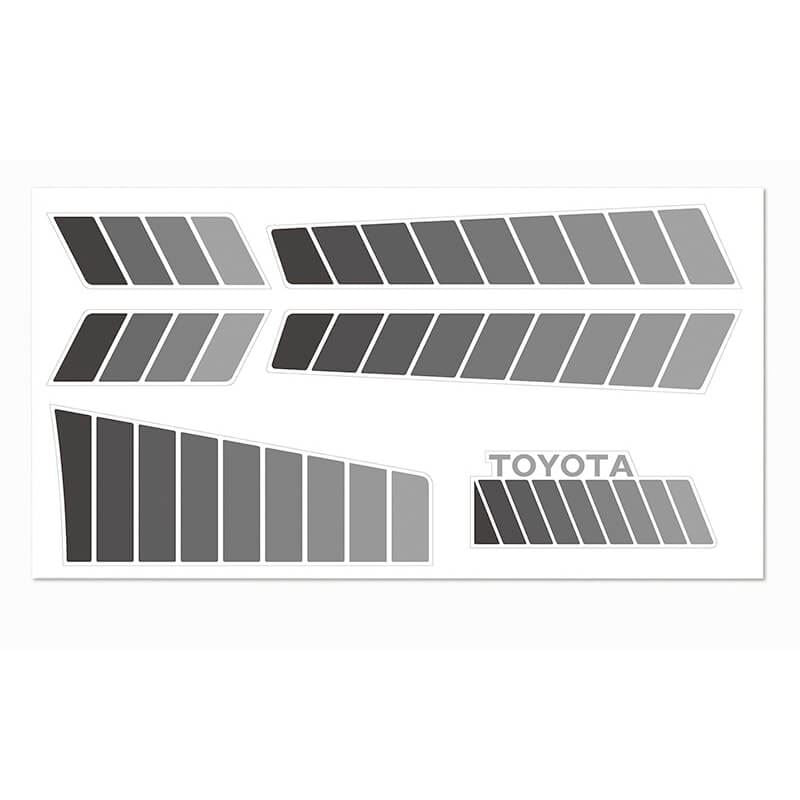 Rc4Wd Toyota 84-85 Body Decals (Grey)