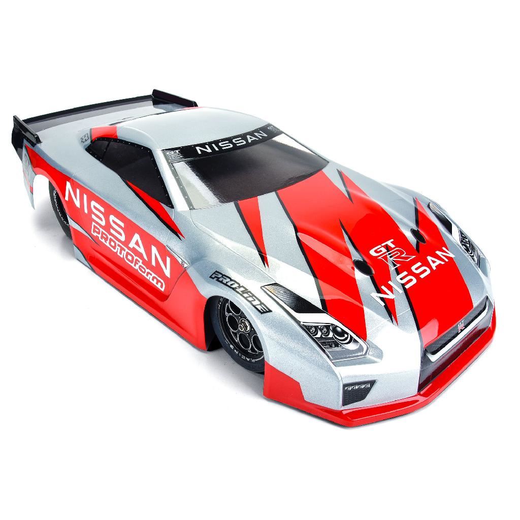 PRM 1/10 Nissan GT-R R35 Clear Body: Losi 22S Drag Car