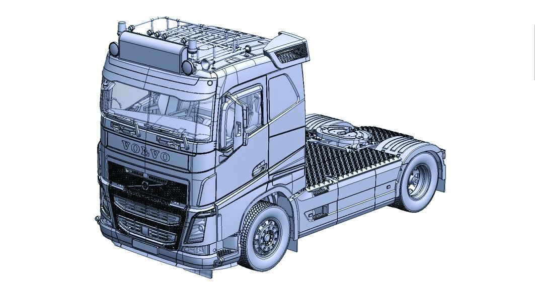 Italeri Volvo FH low roof